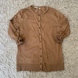 LOFT Tan Cardigan